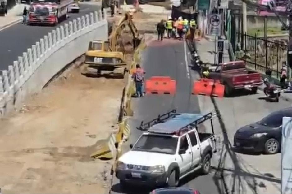 Autoridades investigan las causas del colapso. (Foto: Nuestro Diario)
