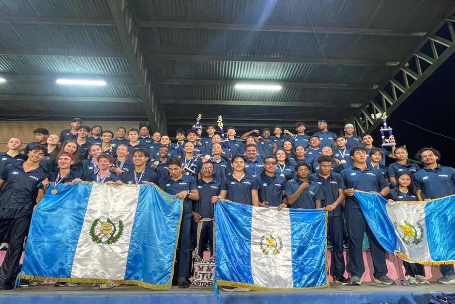La delegaci&oacute;n chapina ofreci&oacute; una actuaci&oacute;n destacada en Managua. (Foto:&nbsp;Federaci&oacute;n Nacional de Atletismo)
