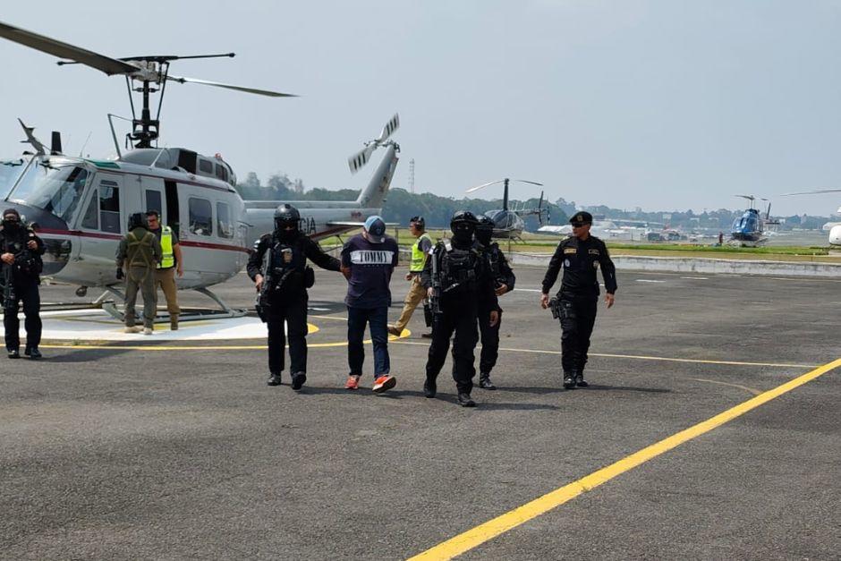 Alias "Nacho" fue detenido en Malacat&aacute;n, San Marcos, este martes. (Foto: PNC)