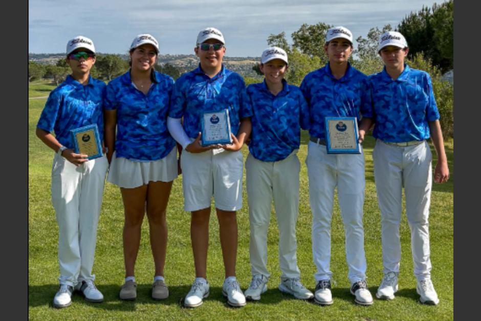 La delegaci&oacute;n guatemalteca impuso su nivel de juego en el National Tour Seaside Junior 2026. (Foto: ASOGOLF)