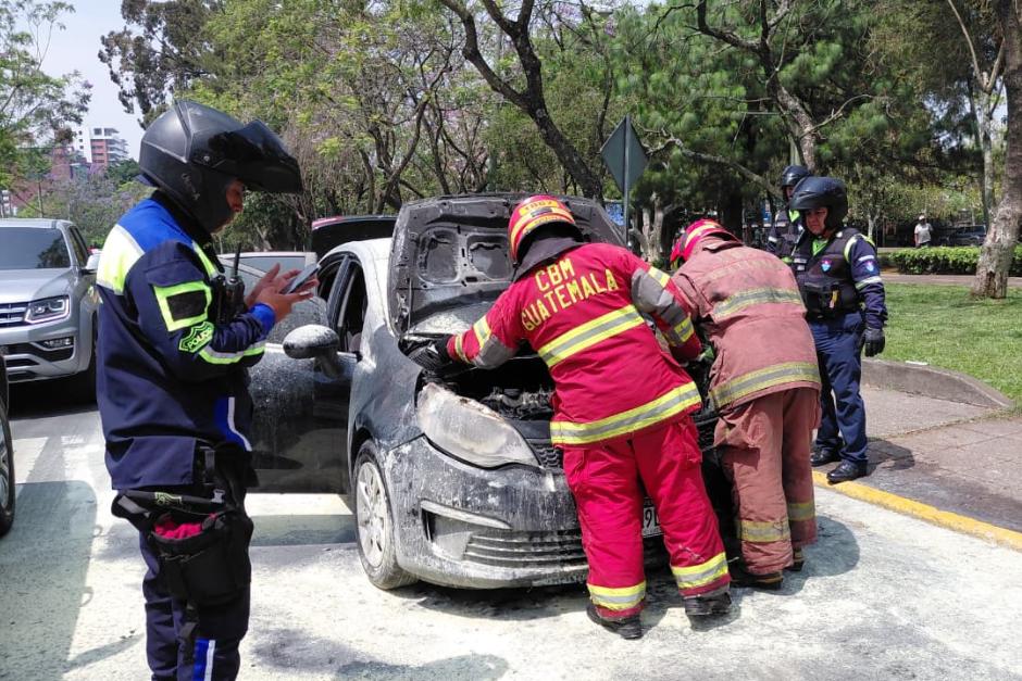 De este hecho se reportan solo da&ntilde;os materiales. (Foto: Bomberos Municipales)