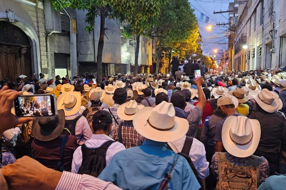 La manifestaci&oacute;n podr&iacute;a desplegarse por el Centro Hist&oacute;rico. (Foto: Estuardo Paredes/Colaborador)&nbsp;