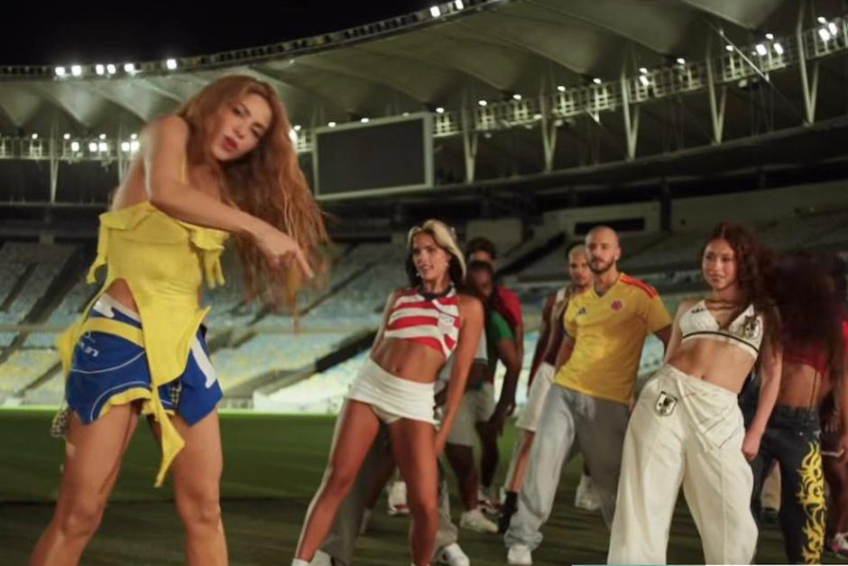 Shakira sorprende al prestar de nuevo su vos para el tema del mundial. (Foto: Oficial)