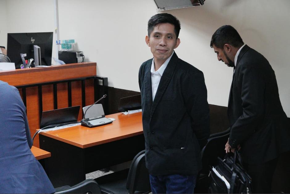 Am&iacute;lcar de Le&oacute;n es enviado a prisi&oacute;n por el delito de conspiraci&oacute;n para terrorismo por amenazar a presidenta de la Corte Suprema de Justicia (CSJ). (Foto: Wilder L&oacute;pez/Soy502)