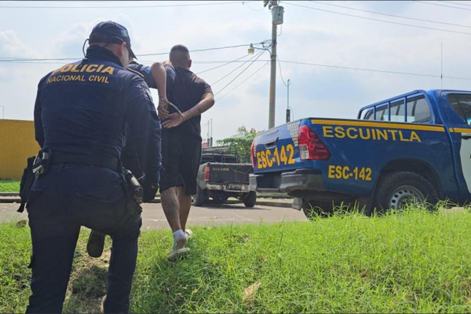 Alias "Sharky" cuenta con tres antecedentes penales por distintos delitos. (Foto: PNC)