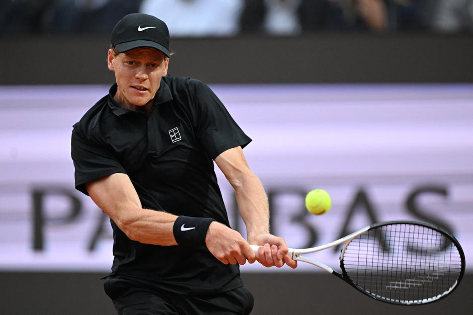 Sinner igual&oacute; una marca de Roger Federer con su victoria en el Masters 1000 de Roma. (Foto: AFP)