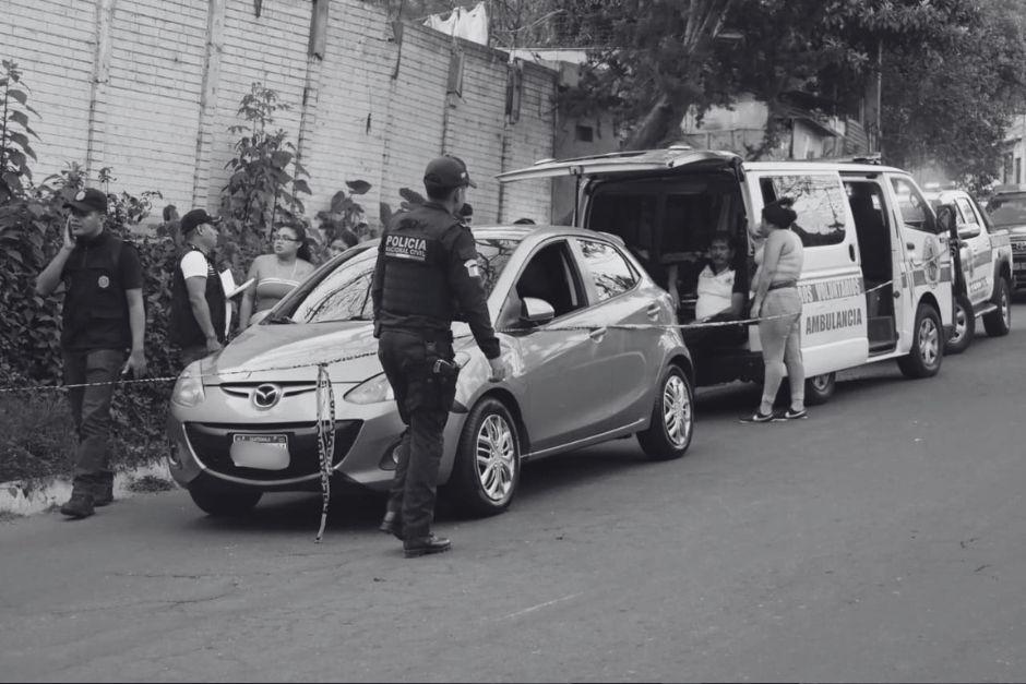 La v&iacute;ctima se conduc&iacute;a en un autom&oacute;vil verde. (Foto: Bomberos Voluntarios)