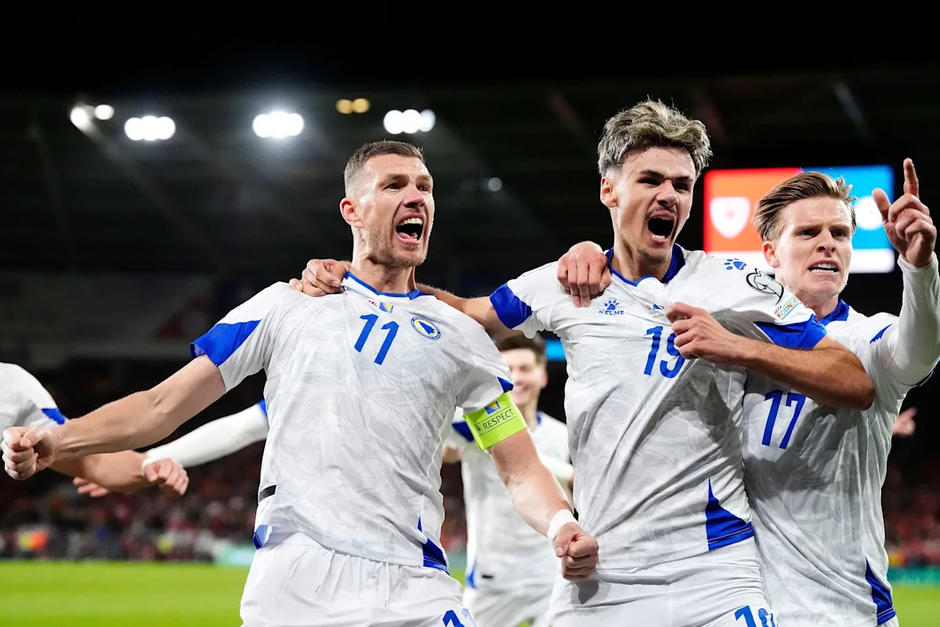 Bosnia logr&oacute; su segunda clasificaci&oacute;n para una Copa del Mundo.