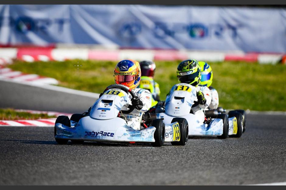 Santiago de Le&oacute;n corre actualmente en Italia, en la divisi&oacute;n Baby Race 2026. (Foto: Manuel de Le&oacute;n)