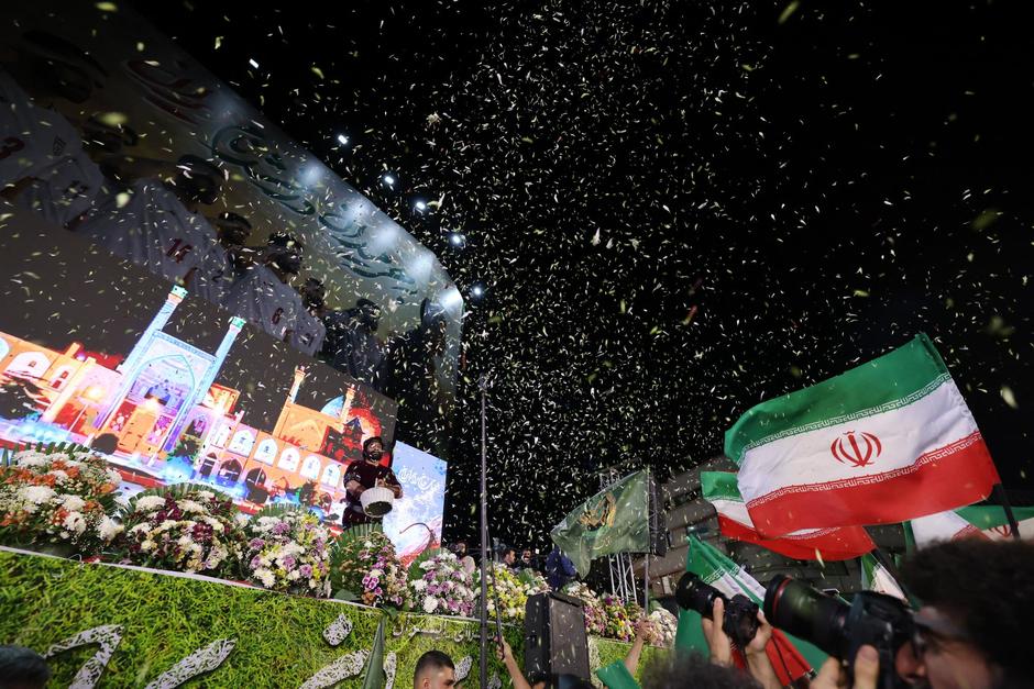 Ir&aacute;n celebr&oacute; el mi&eacute;rcoles en Teher&aacute;n una ceremonia de despedida para su selecci&oacute;n de f&uacute;tbol.