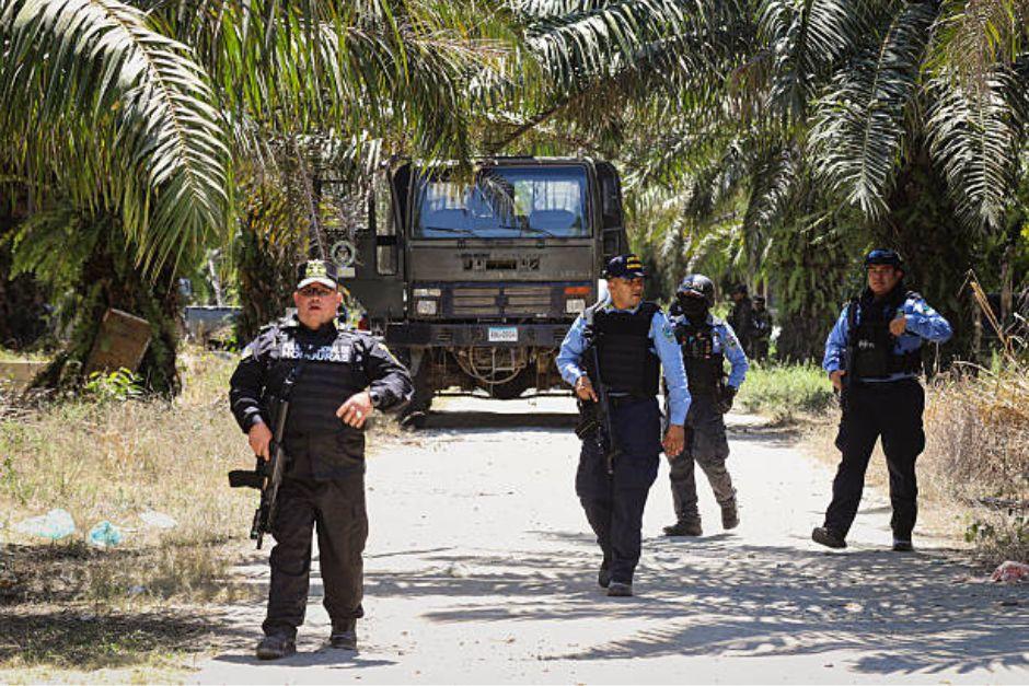 Polic&iacute;as hondure&ntilde;os tuvieron un enfrentamiento armado con presuntos narcotraficantes en frontera con Guatemala. (Foto: AFP)