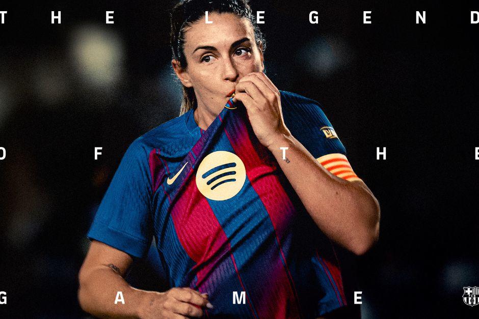 La futbolista espa&ntilde;ola, de 32 a&ntilde;os, buscar&aacute; nuevos retos en su carrera entre ellos est&aacute; la Liga MX o la Liga de Estados Unidos. (Foto: FCB)