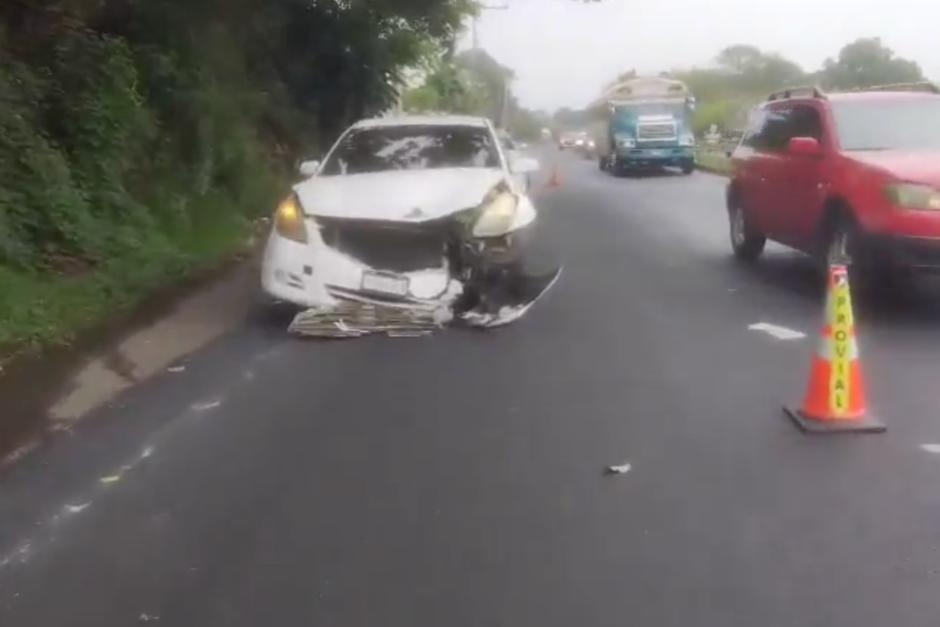 Provial agiliza el paso vehicular tras el triple accidente. (Foto: Captura de video)