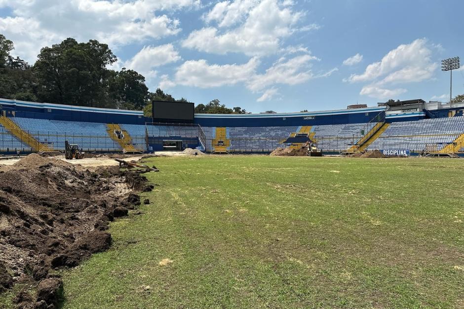 El contrato inicial con Bremar contemplaba trabajos en la pista, gramilla y otras &aacute;reas del estadio.&nbsp;(Foto: Bancada Vos/ marzo 2025)