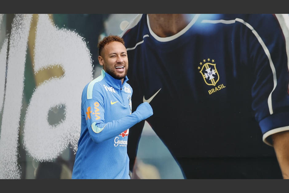 Neymar entrena para recuperarse con Brasil, aunque su presencia en el debut del Mundial 2026 est&aacute; en duda. (Foto: Brasil)