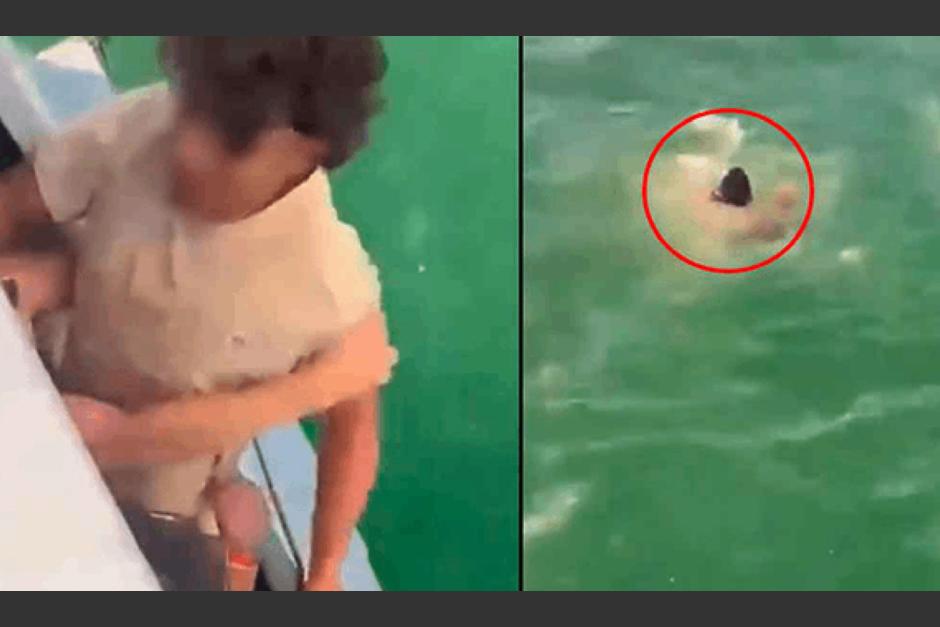 &iexcl;Sus "amigos" lo lanzan! Joven muere ahogado en Colombia (video)