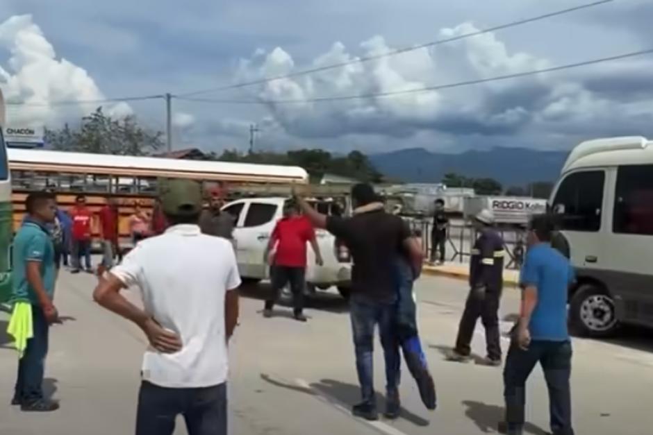 El momento qued&oacute; evidenciado en video. (Foto: Captura de video)