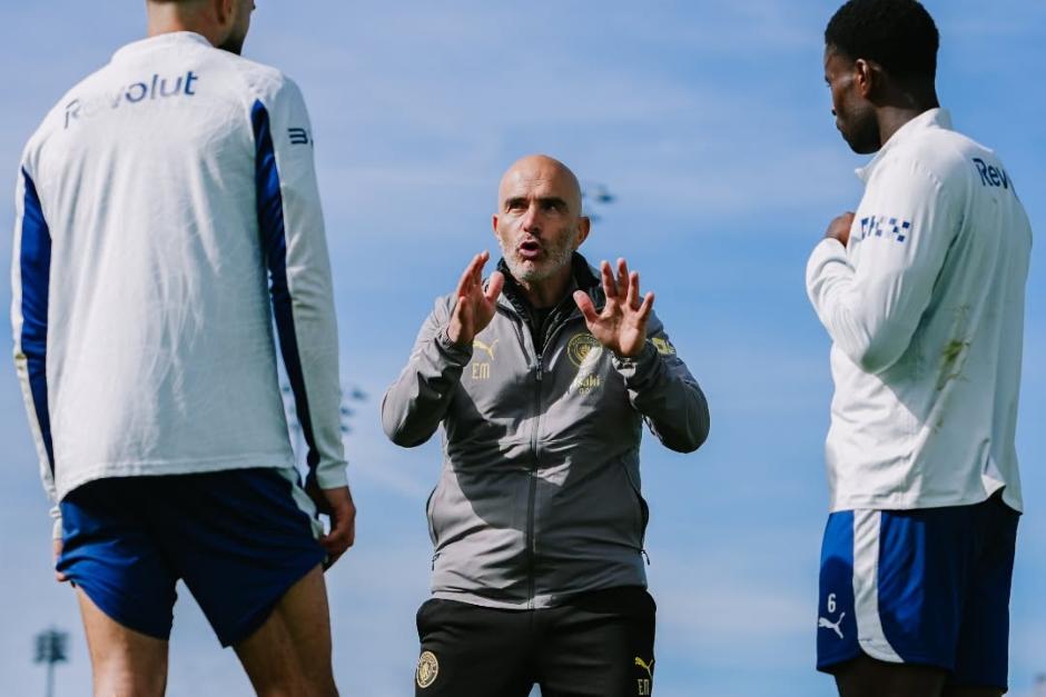 El t&eacute;cnico italiano no piensa en el tema administrativo y se enfoca en potenciar a sus jugadores. (Foto: M. City)