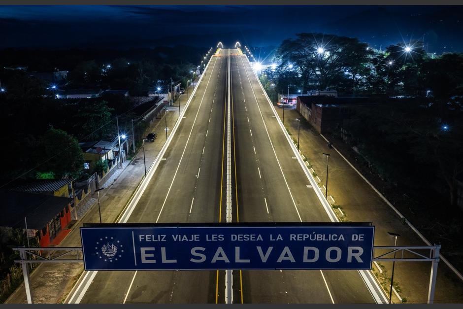 La obra tiene 420 metros de longitud. (Foto: redes sociales Nayib Bukele)