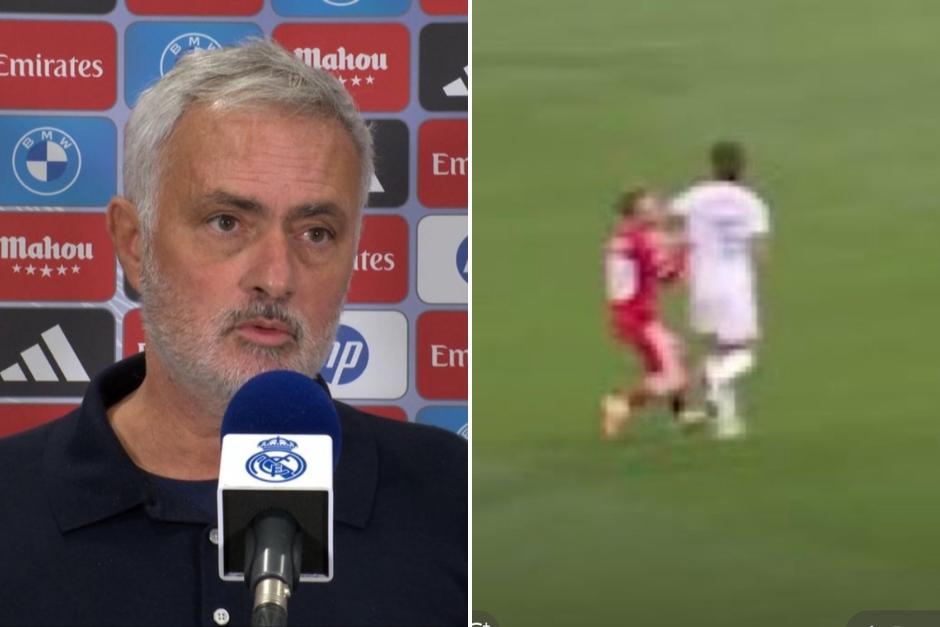 El t&eacute;cnico de los merengues no quiso entrar en el juego de la pol&eacute;mica, tras el reclamo del Sevilla por una supuesta agresi&oacute;n de Guler. (Foto: Redes)