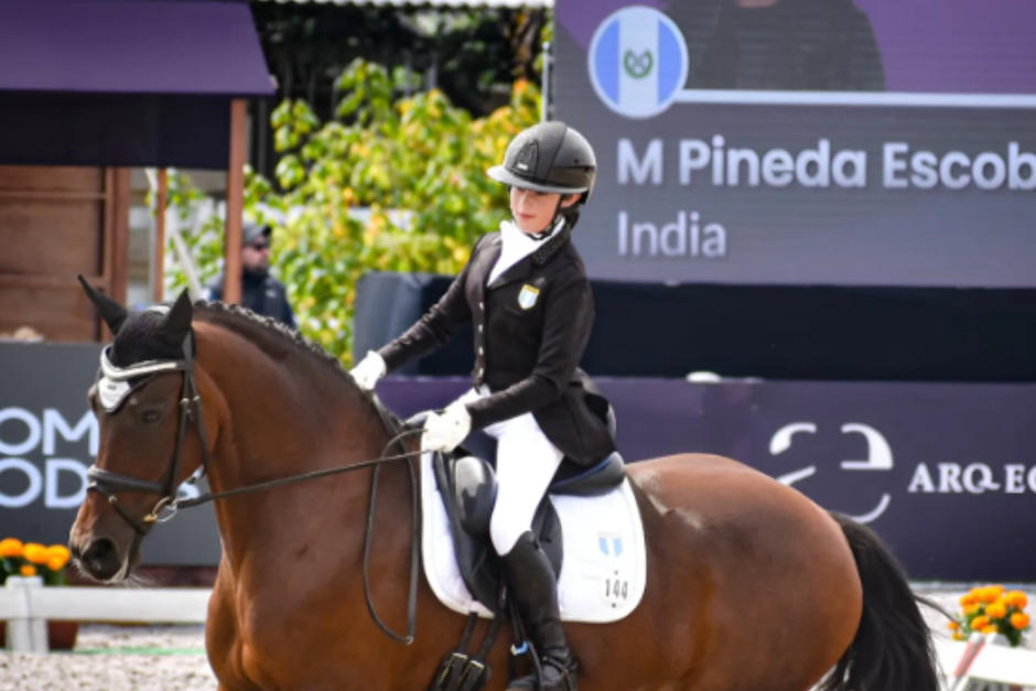 Maria Fernanda Pineda gan&oacute; el primer lugar en su categor&iacute;a. (Foto: Redes Sociales)