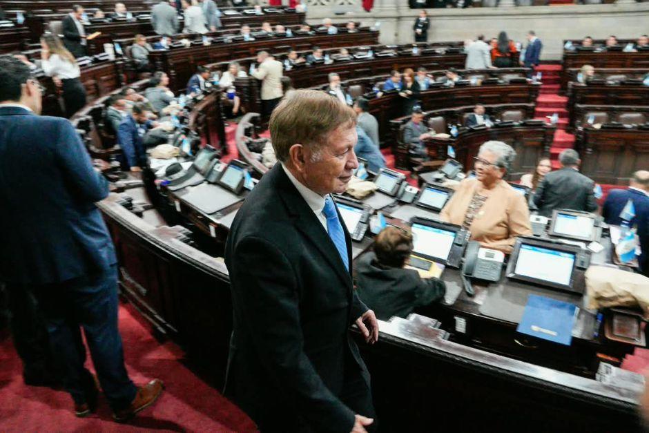 El diputado Luis Alberto Contreras Colindres continuar&aacute; como presidente del Congreso durante 2027. (Foto: Archivo/2027)