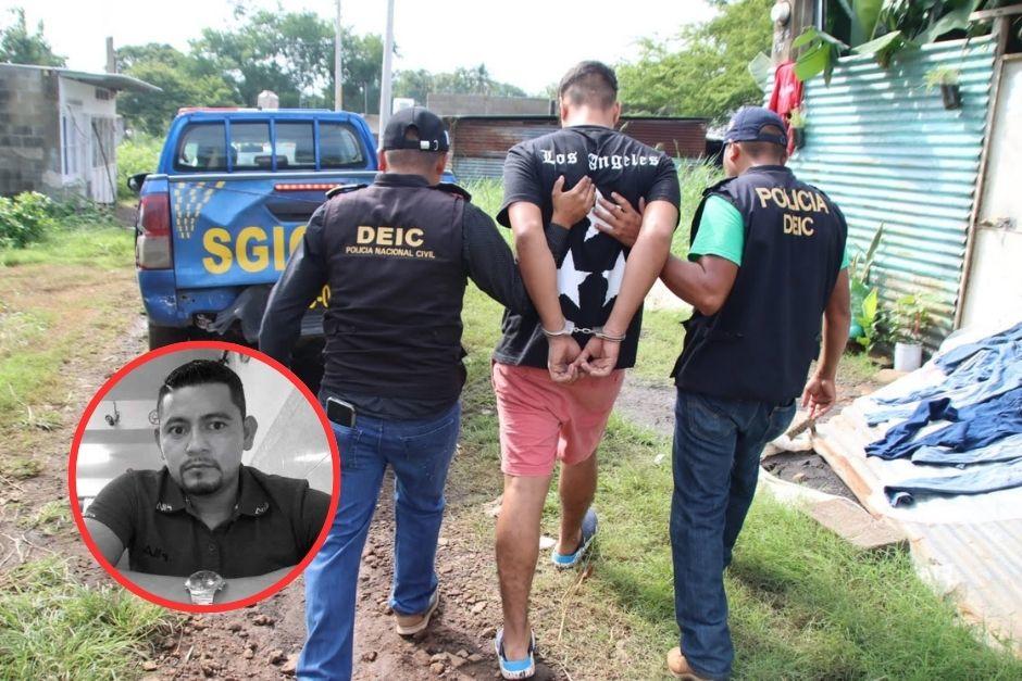 El detenido es acusado de dos ataques armados ocurridos en Escuintla. (Foto: PNC/Soy502)
