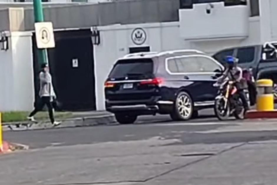 El momento qued&oacute; grabado en video. (Foto: Captura de video)