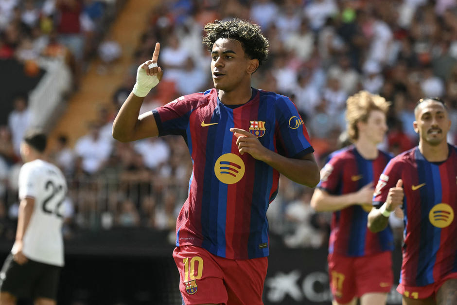 El 10 volvi&oacute; a ser clave para el triunfo del equipo azulgrana. (Foto: AFP)&nbsp;