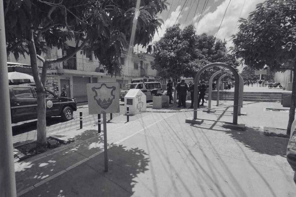 La v&iacute;ctima fue atacada cuando se encontraba en un parque recreativo de la zona 7 capitalina. (Foto: Jorge Sent&eacute;/Colaborador)