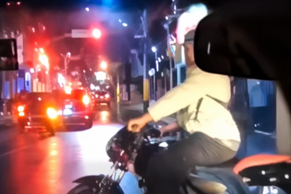 El percance vial qued&oacute; grabado en video. (Foto: Captura de video)
