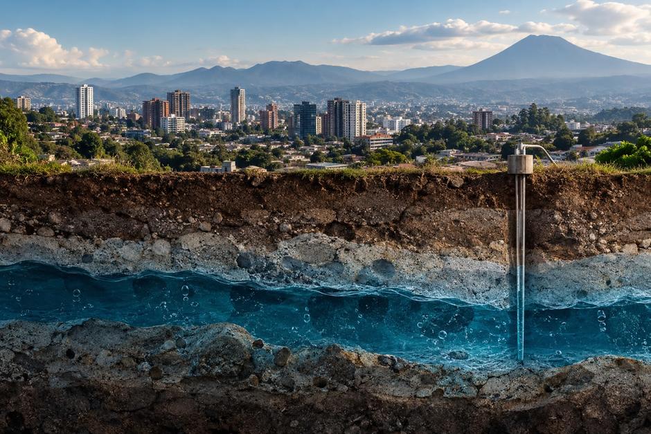 La extracci&oacute;n actual de agua supera la capacidad de recarga natural de los acu&iacute;feros. (Foto ilustrativa: Soy502)