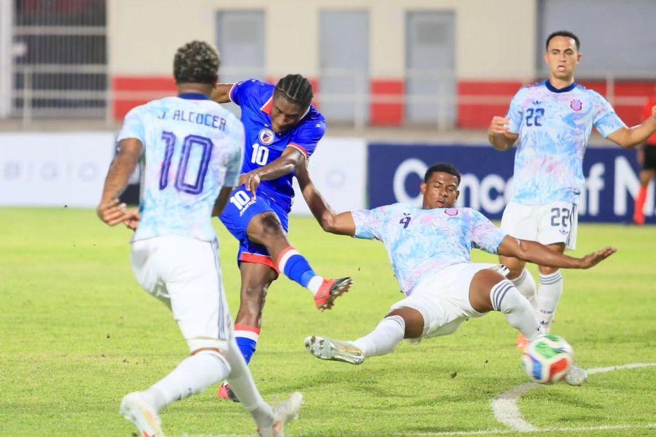 El conjunto caribe&ntilde;o le caus&oacute; problemas a los ticos y dej&oacute; los tres puntos en casa. (Foto: Concacaf)