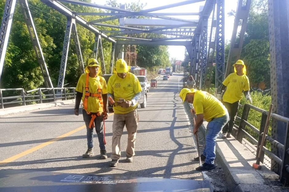 El puente Santa Cruz en Zacapa cerrar&aacute; por mantenimiento este lunes 28 de septiembre. (Foto: Covial/Soy502)