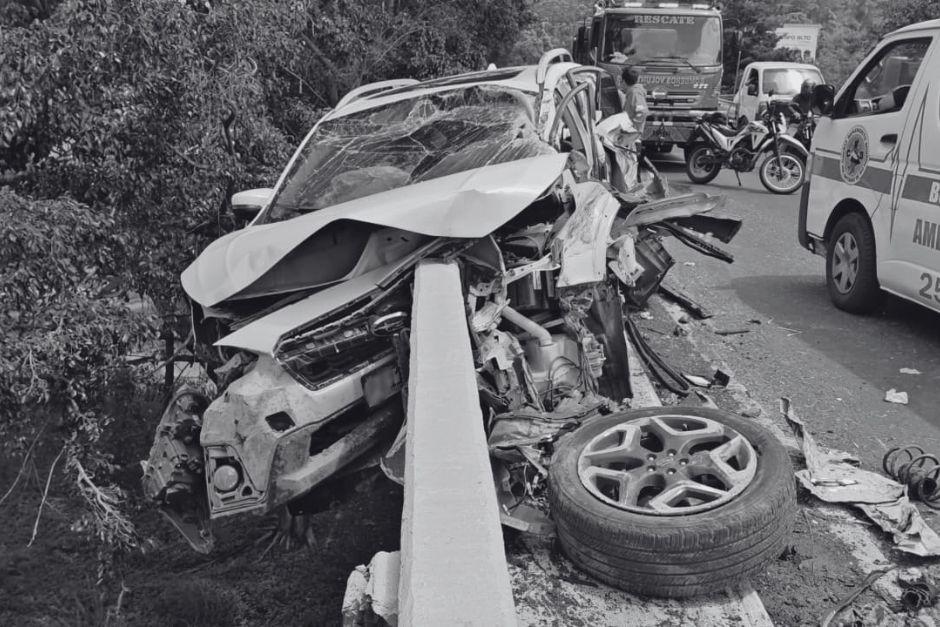 Tres veh&iacute;culos colisionaron y un conductor falleci&oacute; debido a la gravedad de las heridas. (Foto: CVB)