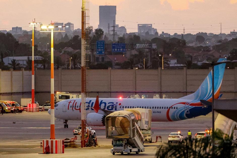 La aerol&iacute;nea Flydubai suspende vuelos desde y hacia Israel