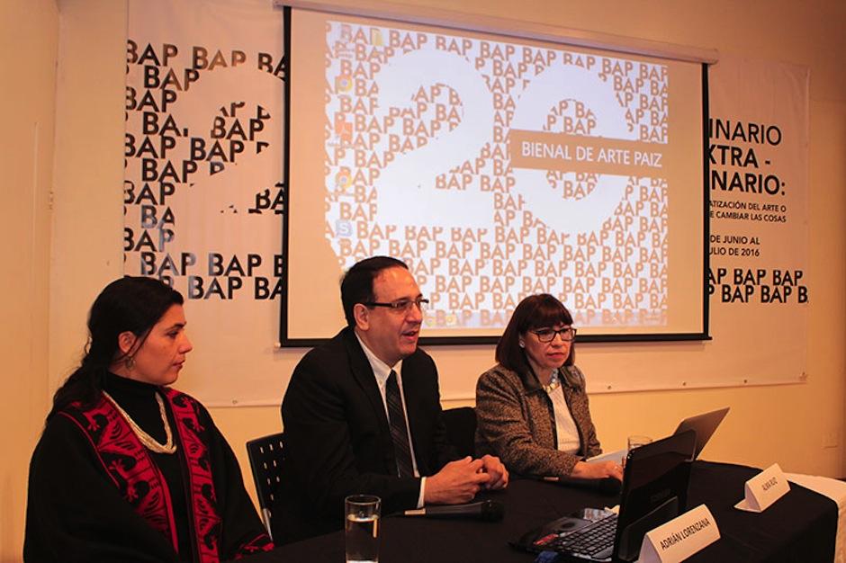 Curadores y directivos de Fundaci&oacute;n Paiz dieron a conocer a los seleccionados de la 20 Bienal de Arte Paiz. (Foto: Fundaci&oacute;n Paiz oficial)&nbsp;
