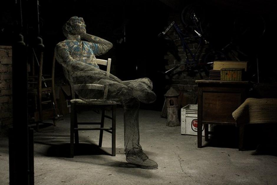 El trabajo de Tresoldi es reconocido a nivel mundial por su habilidad en crear piezas &uacute;nicas con alambre para la construcci&oacute;n. (Foto: Edoardo Tresoldi)&nbsp;