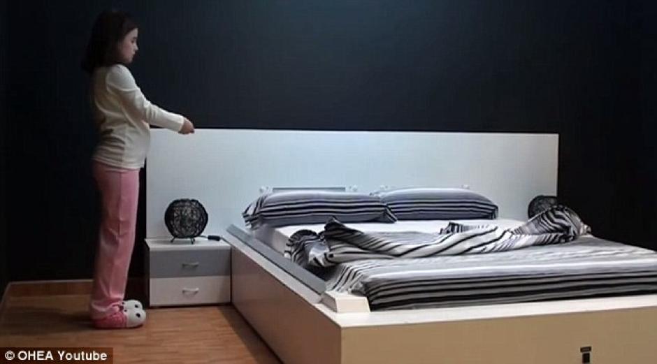 La cama que "se hace sola" podr&iacute;a revolucionar el mercado. (Foto: dailymail.co.uk)