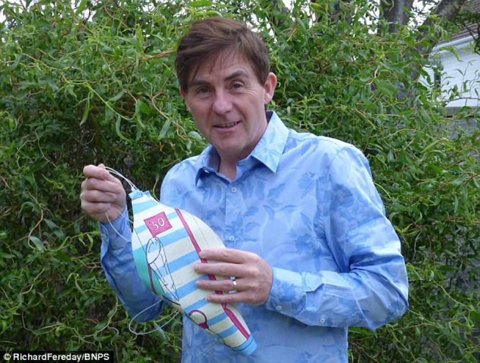 El inventor Richard Fereday. (Foto: Dailymail)