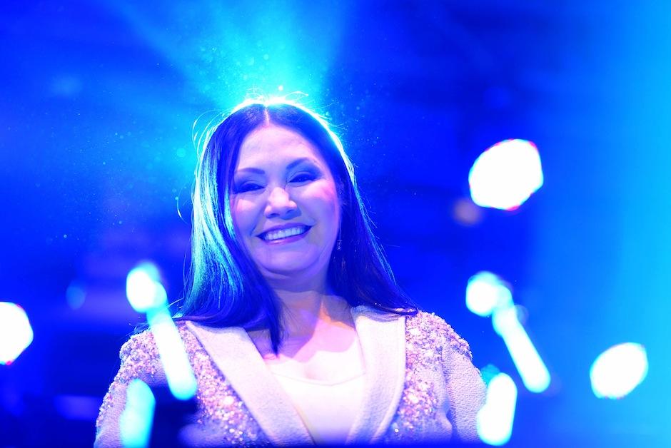 Ana Gabriel enamor&oacute; con su voz a los fan&aacute;ticos. (Foto: Jes&uacute;s Alfonso/Soy502)&nbsp;