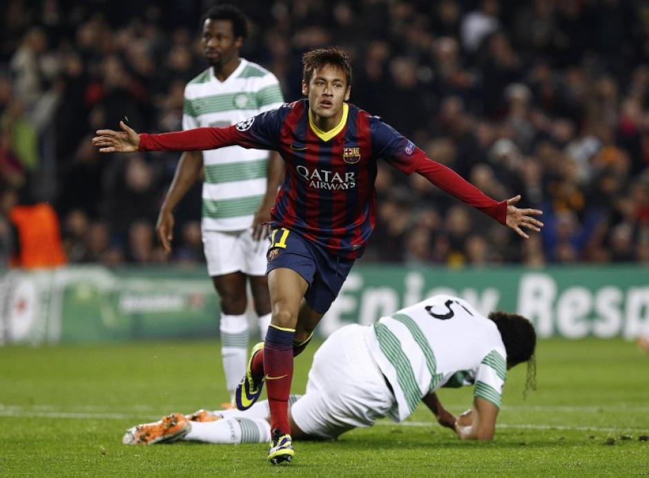 Se espera que Lionel Messi est&eacute; de regreso para la eliminatoria ante el City, pero por el momento ser&aacute; Neymar quien intente llevar la batuta ofensiva del Barcelona. (Foto: Quique Garc&iacute;a/AFP)