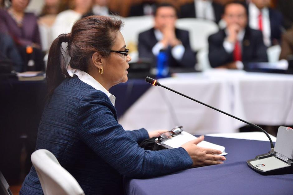 Roxana Baldetti recibió el calificativo de "la Todopoderosa" por Edín Barrientos exaccionista de Siglo21 y exbanquero. (Foto: Jesús Alfonso/Soy502)