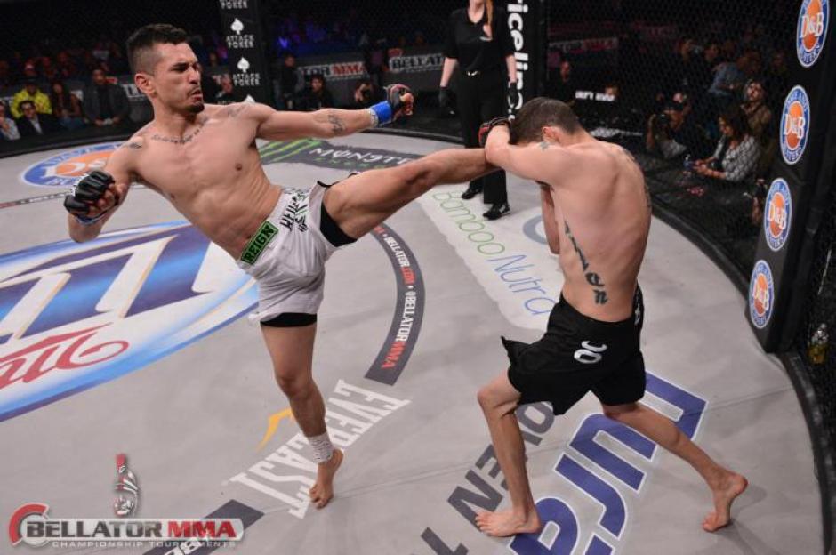 El peleador guatemalteco Rudy Morales vuelve al oct&aacute;gono profesional en enero de 2015. (Foto: Bellator)