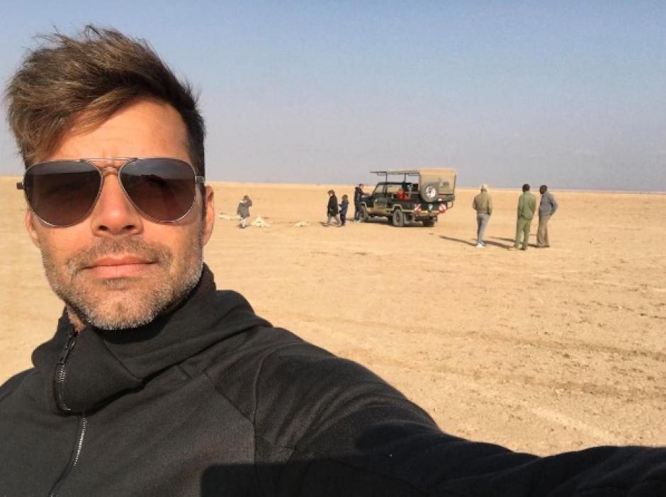Ricky Martin est&aacute; de vacaciones por &Aacute;frica y comparte las tradiciones de los pueblos que visita. (Foto: Instagram Ricky Martin)