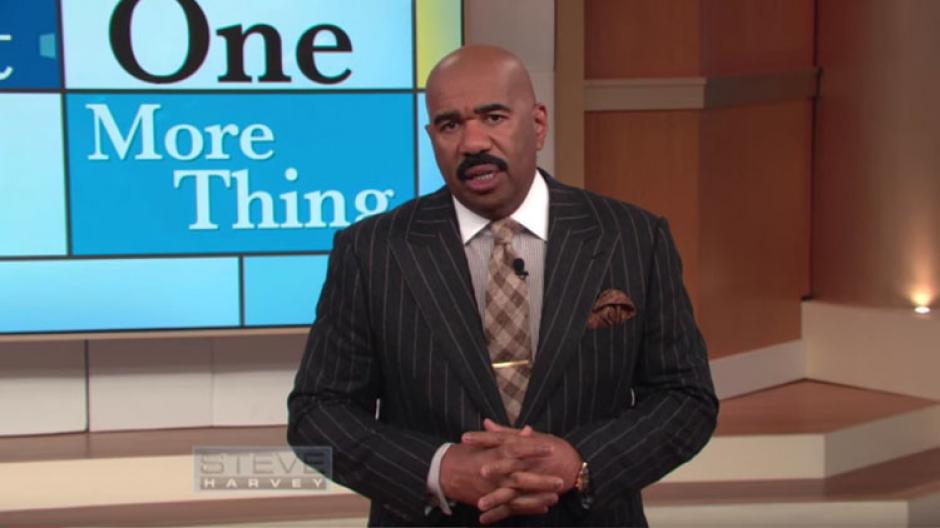 El presentador de televisi&oacute;n estadounidense Steve Harvey tuvo su oportunidad para reivindicarse con Miss Colombia.