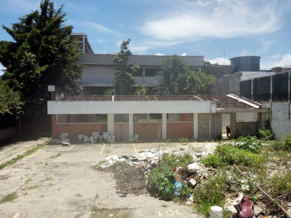 El edificio entregado por Baldetti a Cano se ubica en la zona 9. (Foto: MP) 