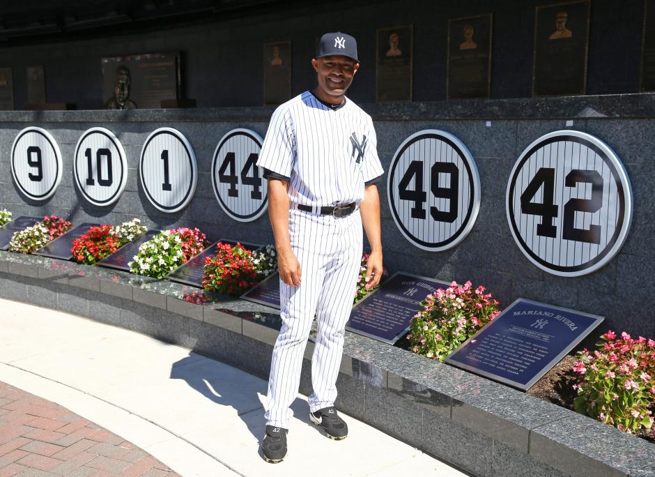 Mariano Rivera fue el lanzador de honor esta noche en el primer partido de la "Serie de la Leyenda", celebrado en Panam&aacute; en su honor despu&eacute;s de retirarse en 2013 de las Ligas Mayores. (Foto: EFE/Archivo)