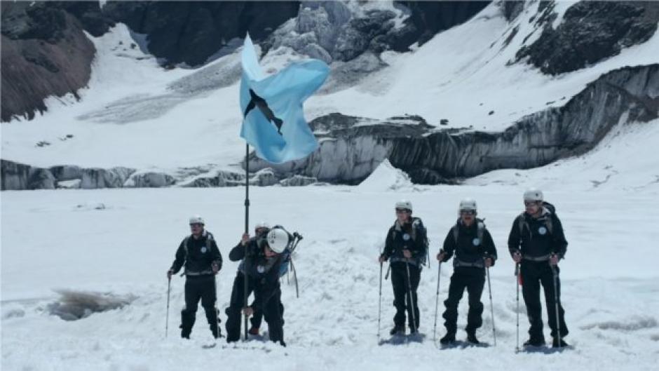 Greenpeace aclar&oacute; que la fundaci&oacute;n de Rep&uacute;blica Glaciar es real y tiene como base la convenci&oacute;n de Montevideo. (Foto: Greenpeace)
