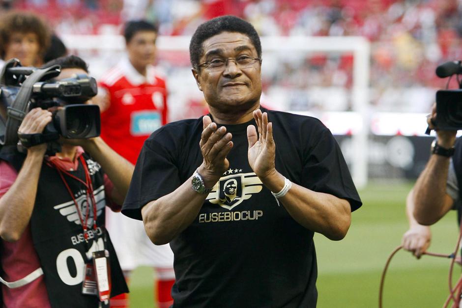 Eusebio es considerado uno de los 10 jugadores m&aacute;s grandes de la historia del f&uacute;tbol. (Foto: Jose Sena Goulao/EFE)